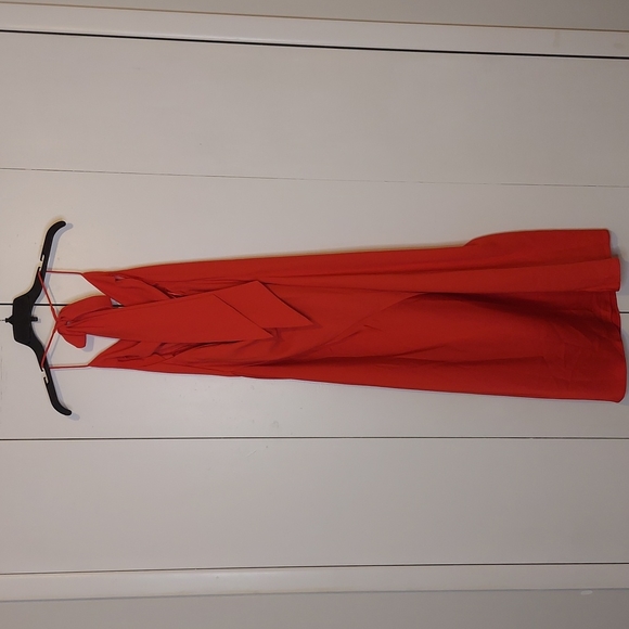 Cushnie for Target Red Halter Tie Neck Slip Dress Size 12 NWT - Picture 8 of 16